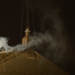 White smoke from the Sistine Chapel signals the waiting is nearly over