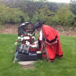 Councillor Althea Smith, Mayor of Southwark laying Wreath at the Tomb of Late Mayo Situ.