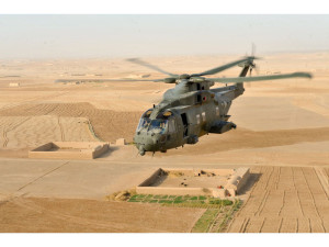 Merlin helicopter from 1419 Flight