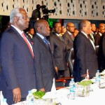 A cross-section of Presidents and Heads of government at the Centenary conference in Abuja