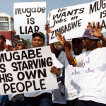 : Some Zimbabweans blame Mugabe’s confiscation of white-owned farms for the country’s dearth of jobs and food