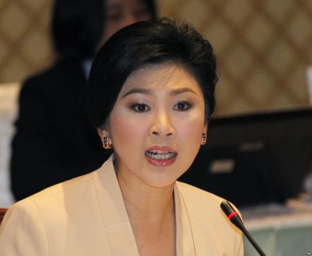 Yingluck Shinawatra was forced to stand down after 33 months in office
