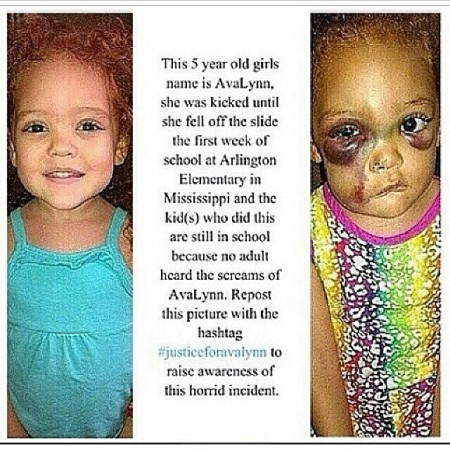 The campaign is at https://www.facebook.com/hashtag/justiceforavalynn