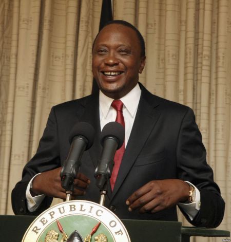 Kenyatta is the first leader to face the ICC while in office
