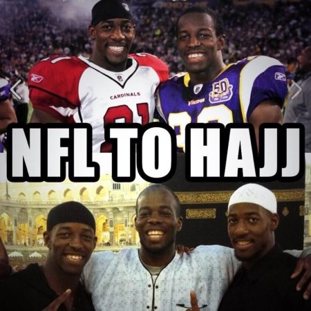 The brothers together on the field and in Mecca