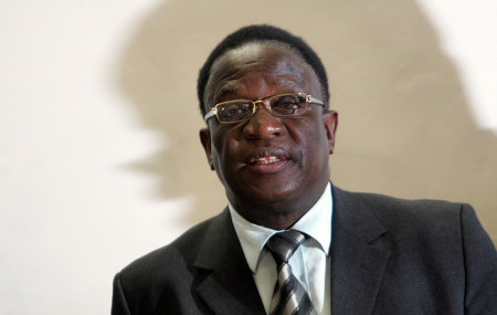 Emmerson Mnangagwa has replaced ousted Joice Mujuru