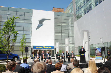 Goodyear opened its new global headquarters complex in 2013