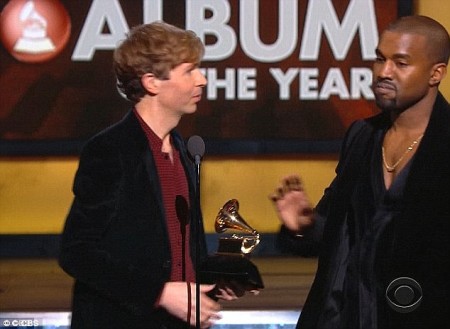 Just kidding, but after the ceremony West told Beck to “respect artistry” and hand his award to Beyonce
