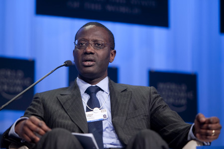 52-year-old Tidjane Thiam has twice been named Britain’s most influential African
