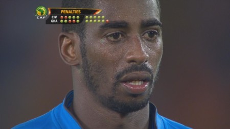 At 8 – 8, Boubacar Barry stares intently at the 8 x 24 ft. target marking the pinnacle of a long international career