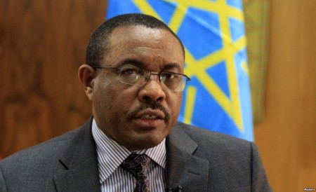 Hailemariam Desalegn became Prime Minister when Meles Zenawi died in 2012