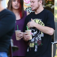 : Paris Jackson and boyfriend Chester Castellaw enjoy an informal and unguarded moment together