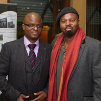 From left: Barrister Godwin Okri with brother Ben Okri