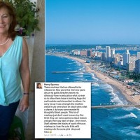 Sparrow, her Facebook post and the beach that so enraged her