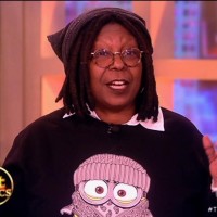 Whoopi Goldberg on ABC talk show, The View
