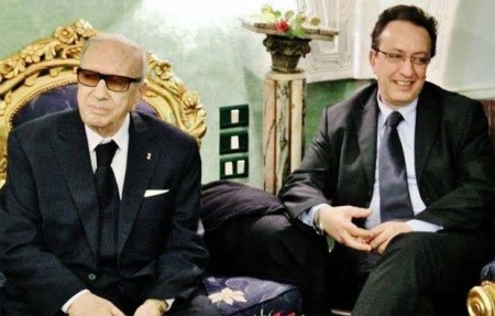 Béji and Hafedh Caïd Essebsi